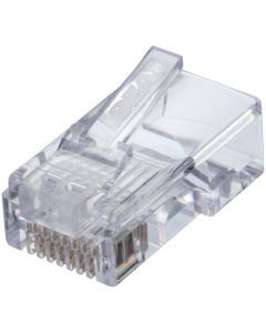 IDEAL 85-371 CAT-5E Feed-Thru RJ45 Mod Plugs (50 pk)