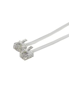 RCA RCATP210WHRV 7FT MOD PHONE CORD WHT