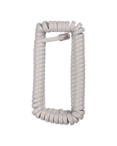 RCA RCATP280WRV 12FT PHONE COIL CORD WHT